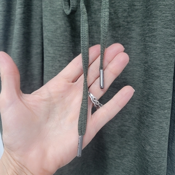 Kyodan Casual Athletic Traveler Ultra Soft Outdoor Eden Drawstring Dress Green - Picture 6 of 13